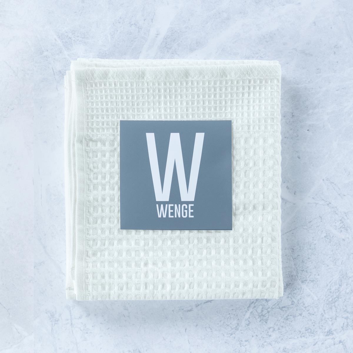 Комплект вафельных полотенец WENGE белый - 2