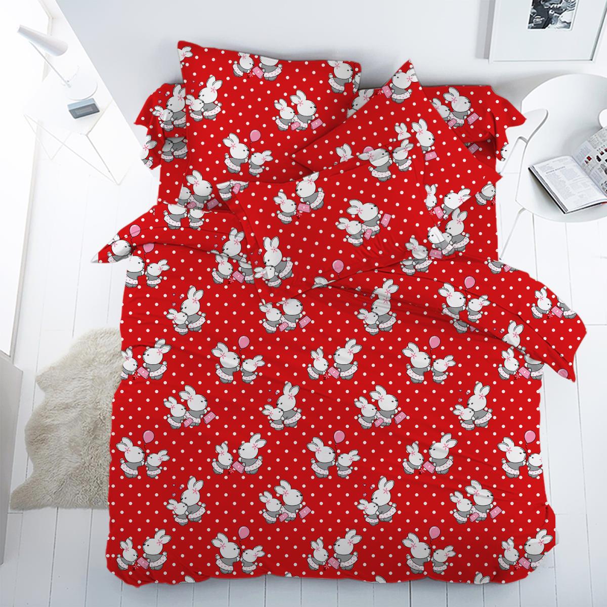 Бязь Премиум 150 см наб рис.13401-2 Зайчики - 0