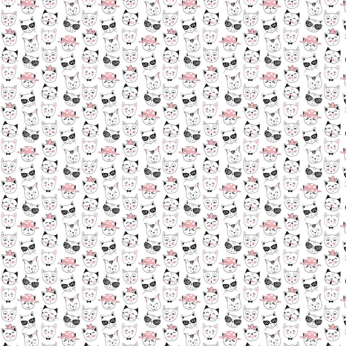 Перкаль 150 см наб 13383-1 Кошки - 1