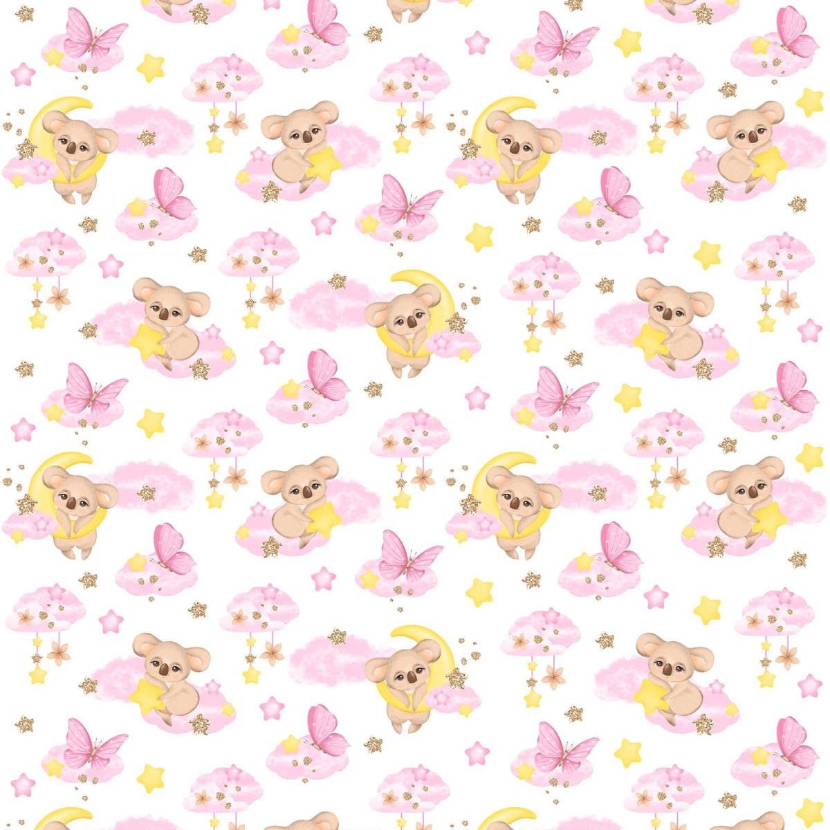 Перкаль 150 см наб рис.13335-1 Коала Бэби - 1