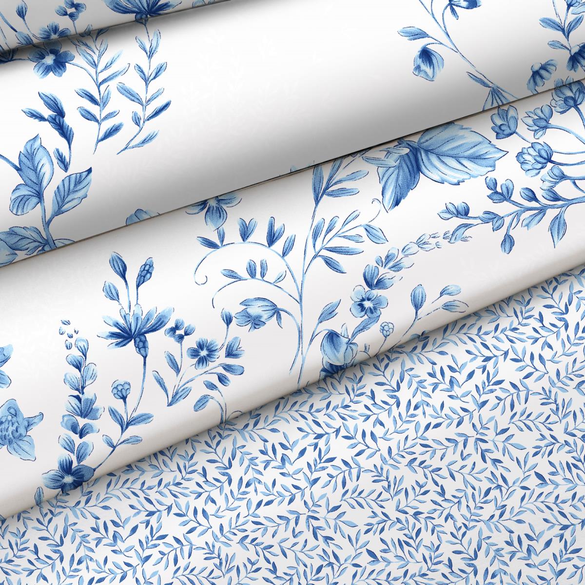 КПБ бязь Любимый дом рис.50009-1/50010-1 Лазурь - 3