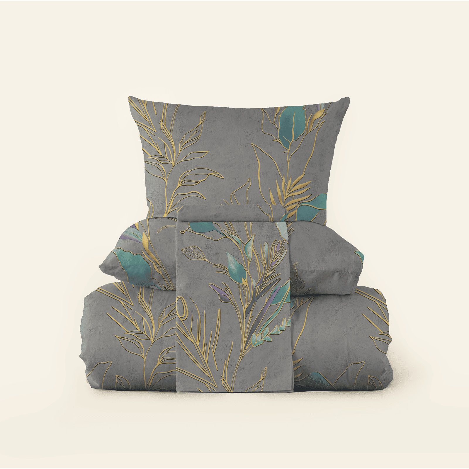 КПБ перкаль Fine Line рис.60311-1 Идиллия - 1