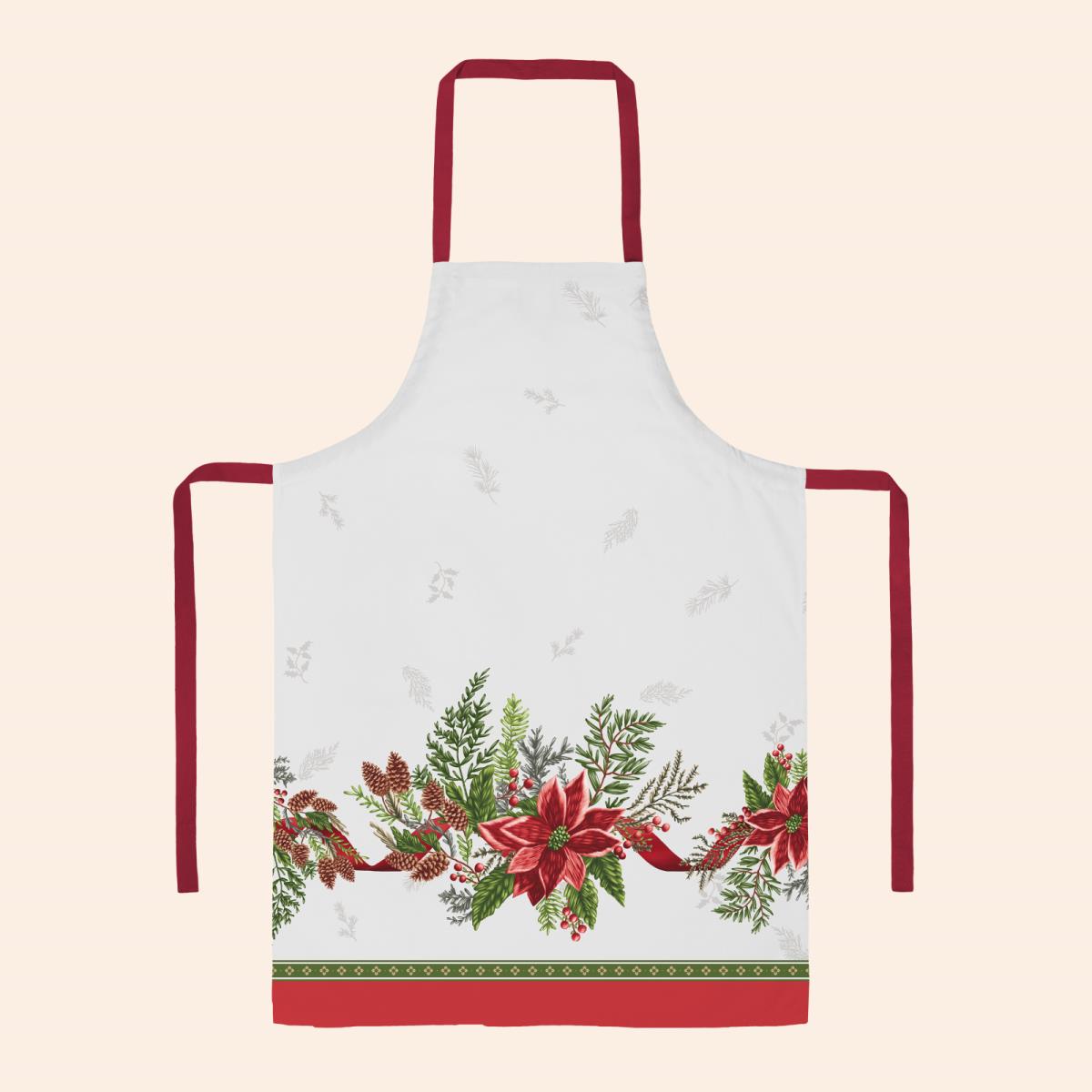 Фартук рогожка Vse DOMA рис.60321-1 Рождественское утро - 0