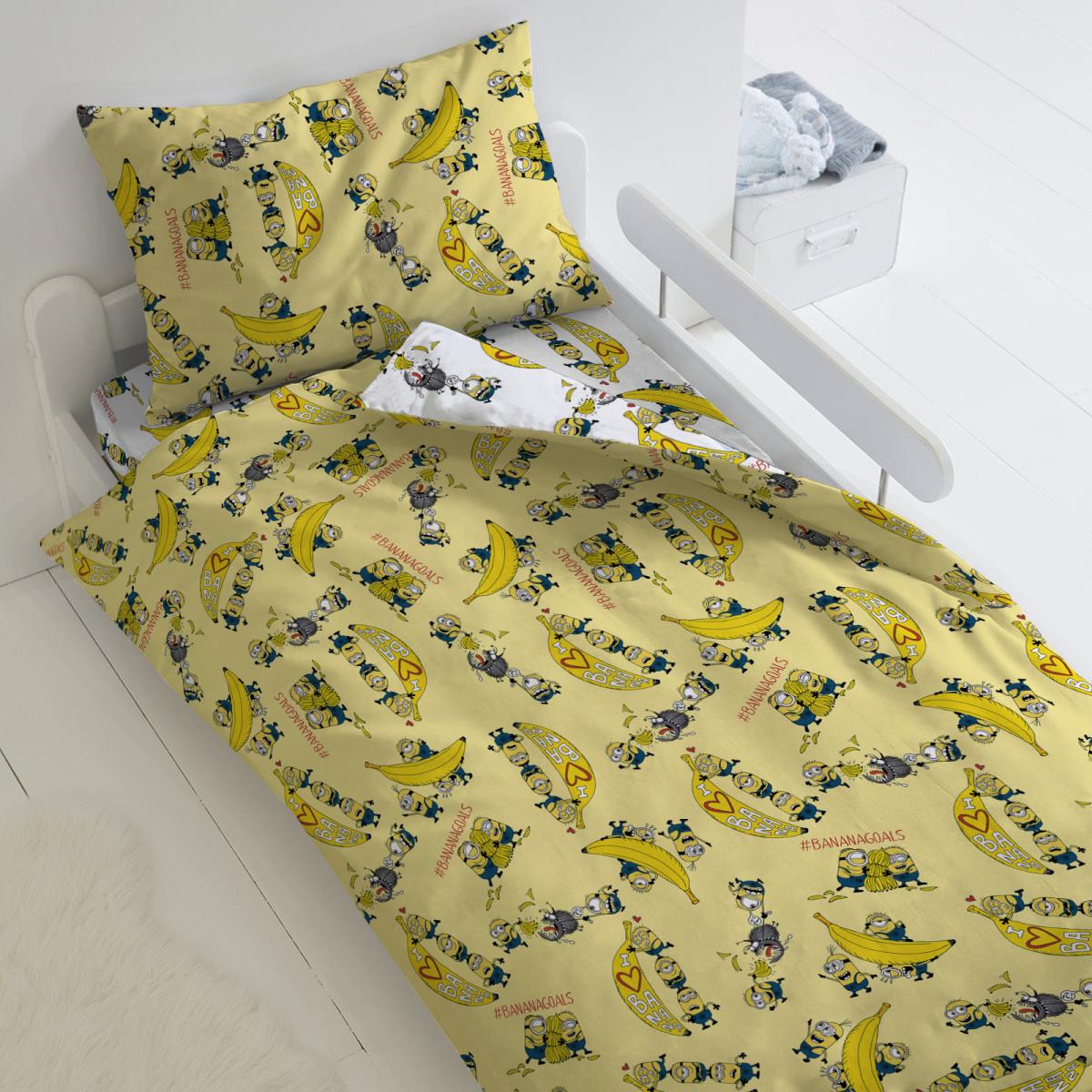 КПБ бязь Миньоны рис.16007-1/16007-2 Бананамания - 0