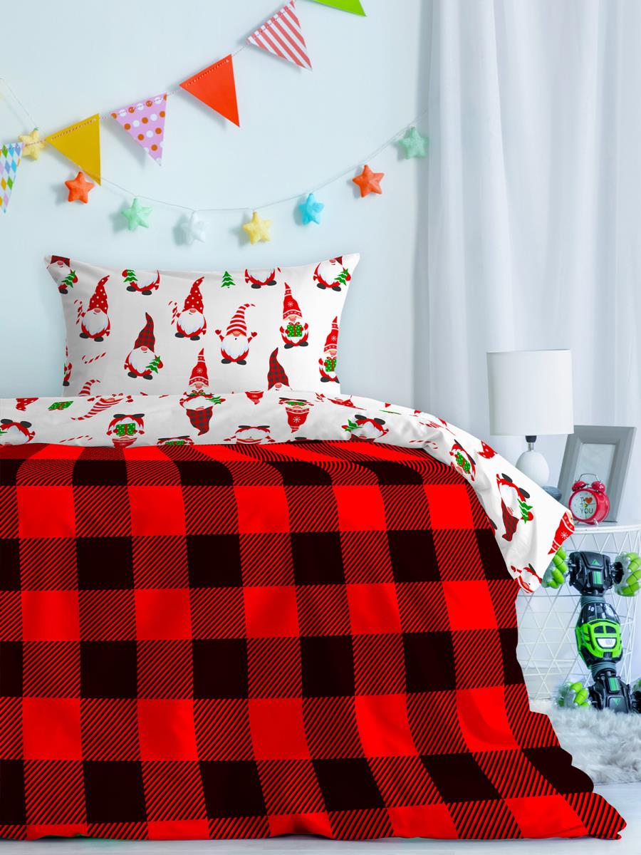 КПБ поплин Juno рис.16595-1/16596-1 Гномики - 1