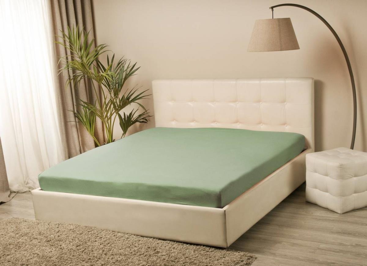 Простыня на резинке Тенсель Джерси МЦН Цвет-Микс - 0