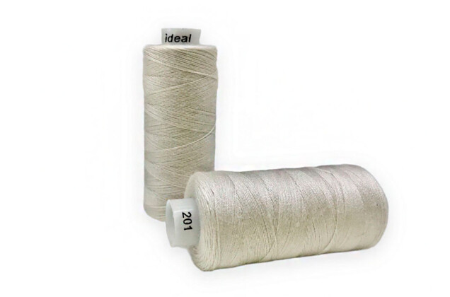 Нитки 40/2 полиэстр ц.612 экрю (4570м) - 0
