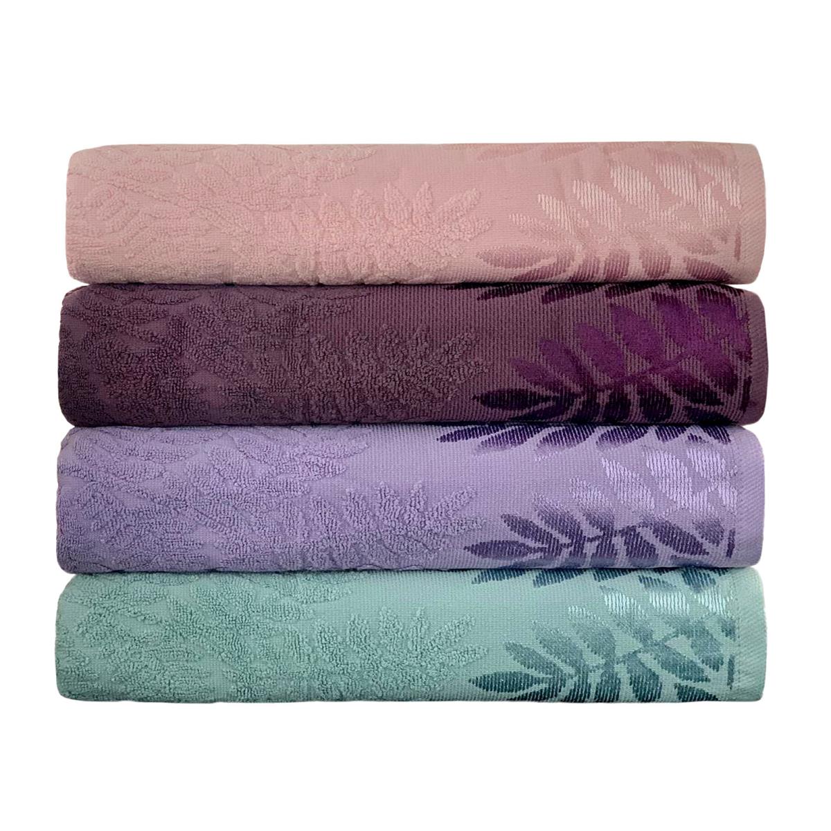 Полотенце махровое Persona by Gala бордюр Фиджи лаванда - 0