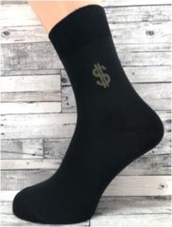 Носки муж. лето арт.MS113 р.27 (черный, iron) - 0