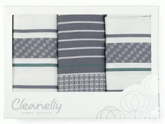 Комплект полотенец (вафля+гладканое) цв. Акцент/Accent - 0