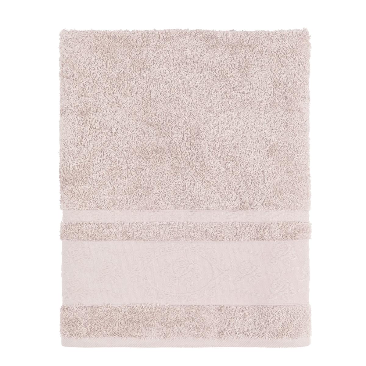 Полотенце махровое Persona by Gala бордюр Этель пудра - 1