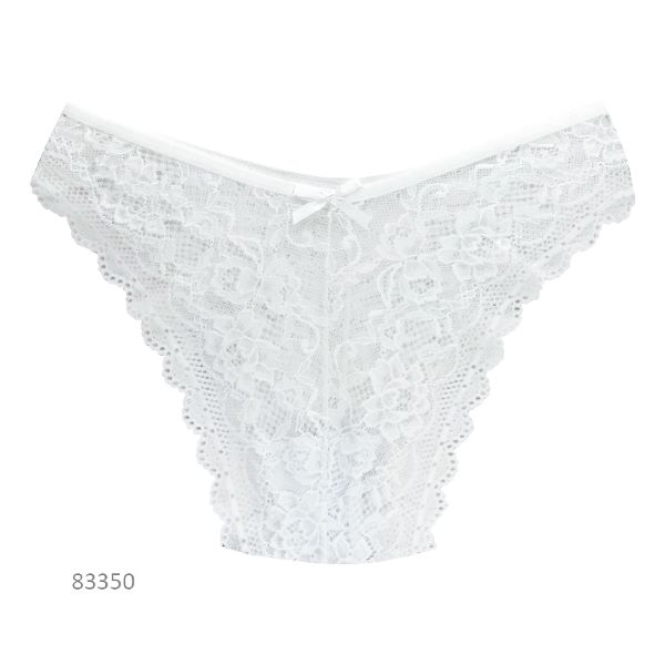 3001/Трусы женские бикини с кружевом Размер-M - 0