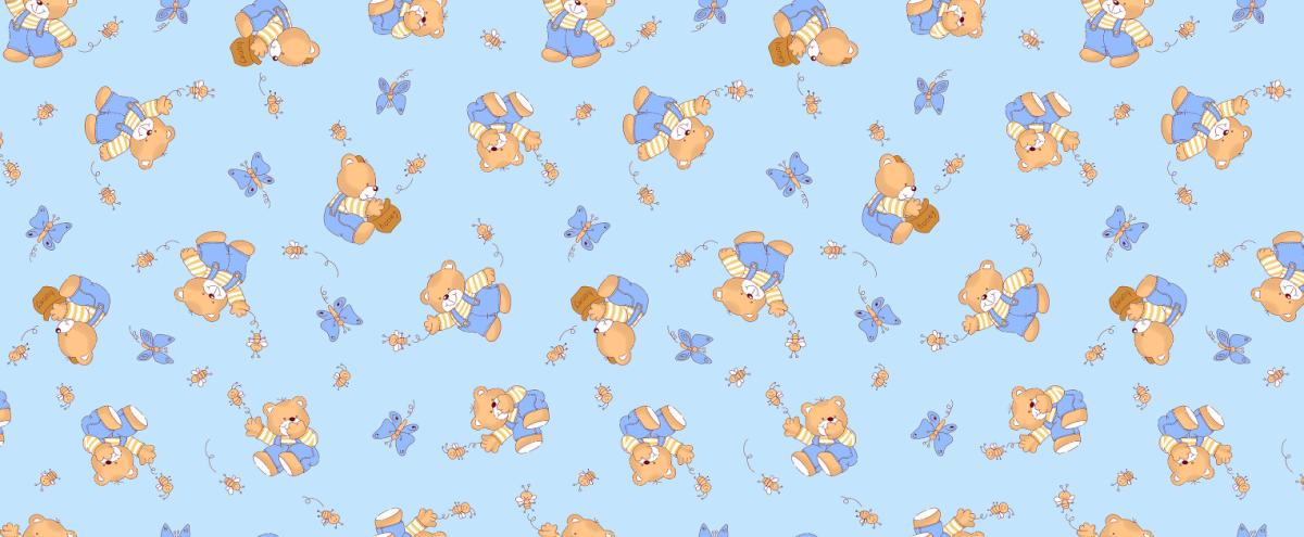 Бязь наб 125 г/мкв 150 см рис.1332/3 детск. арт.26 Вч - 0