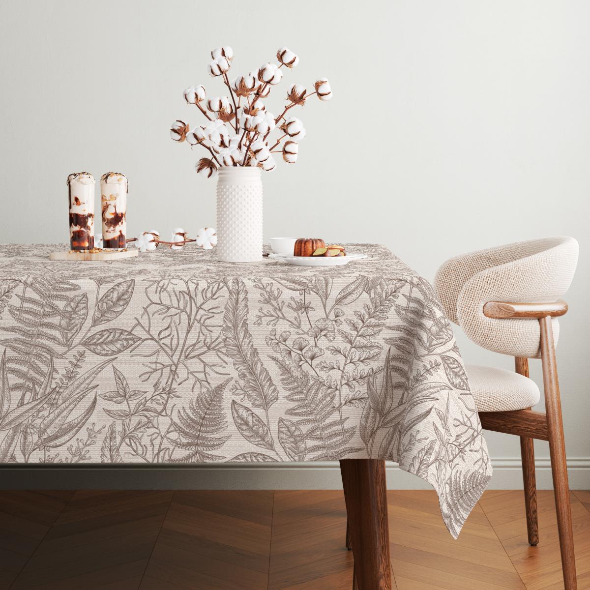 Скатерть рогожка Fine Line рис.62122-1 Экостиль - 3