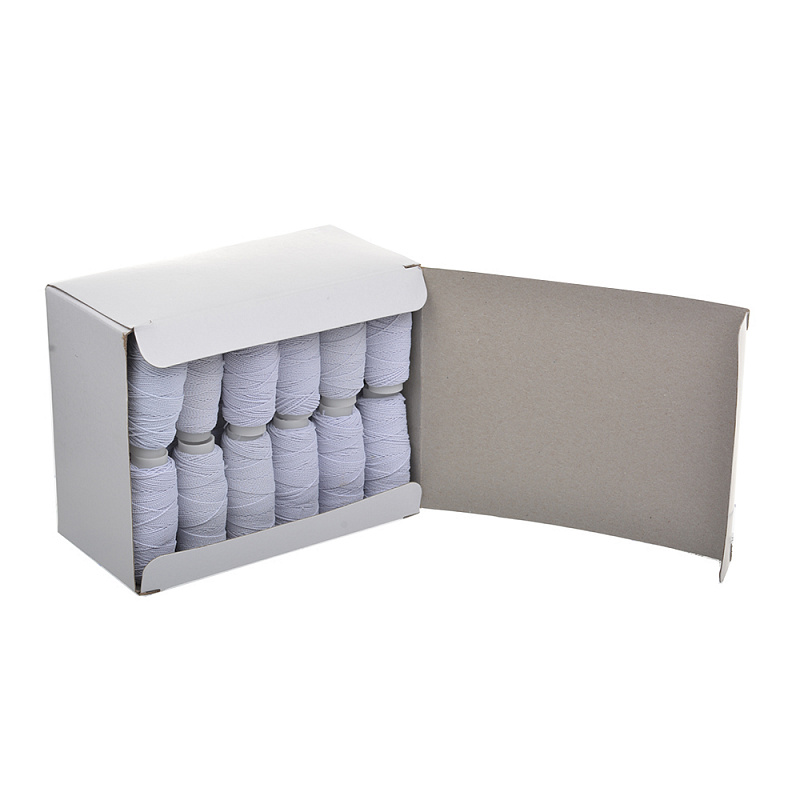 Нитки спандекс белые (25м) - 0