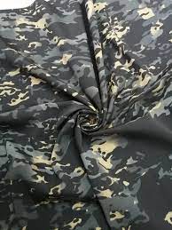 Ткань плащевая Грета рип-стоп лесной колаж А48 - 0