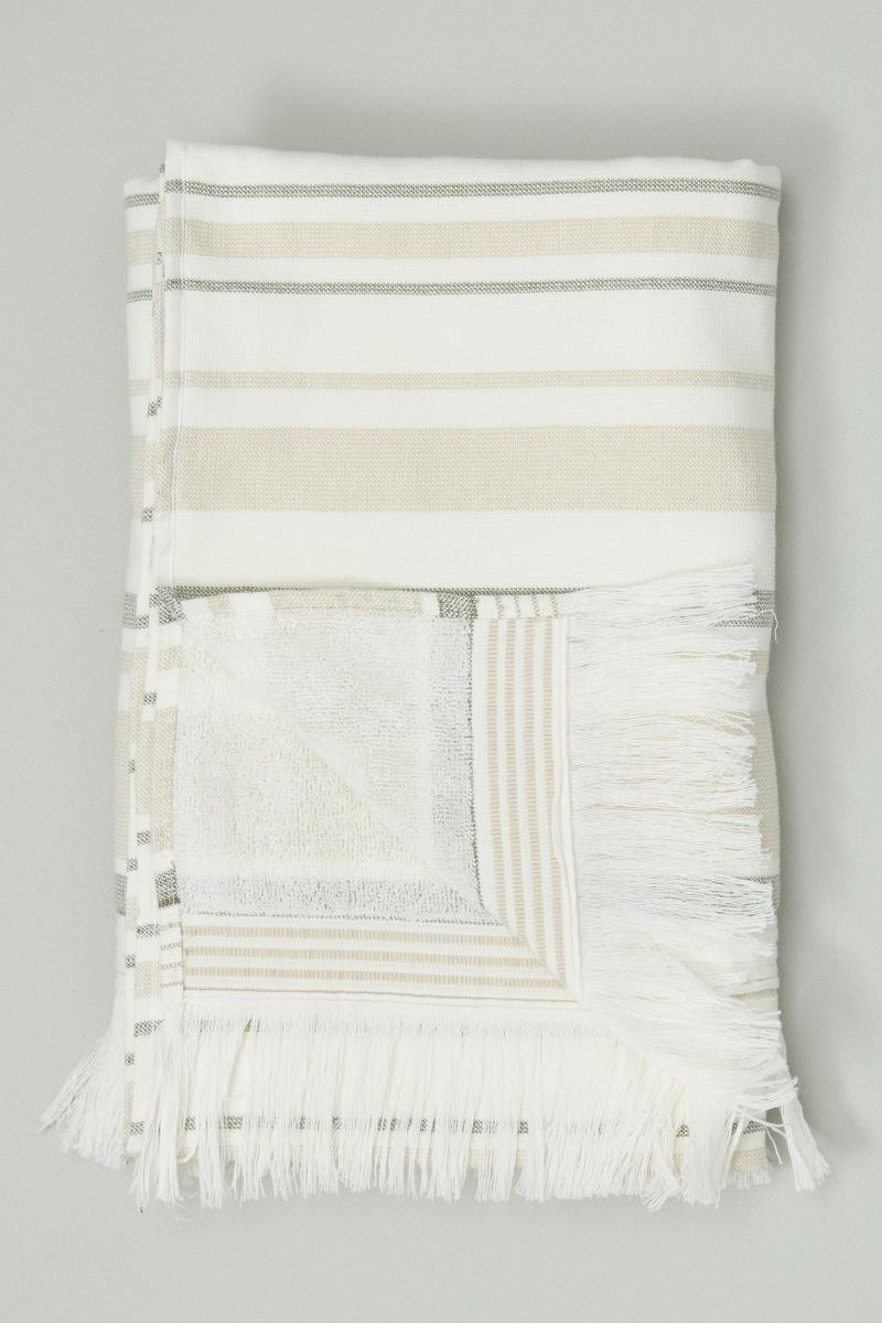 Полотенце махровое Fine Line Вояж песочный - 0