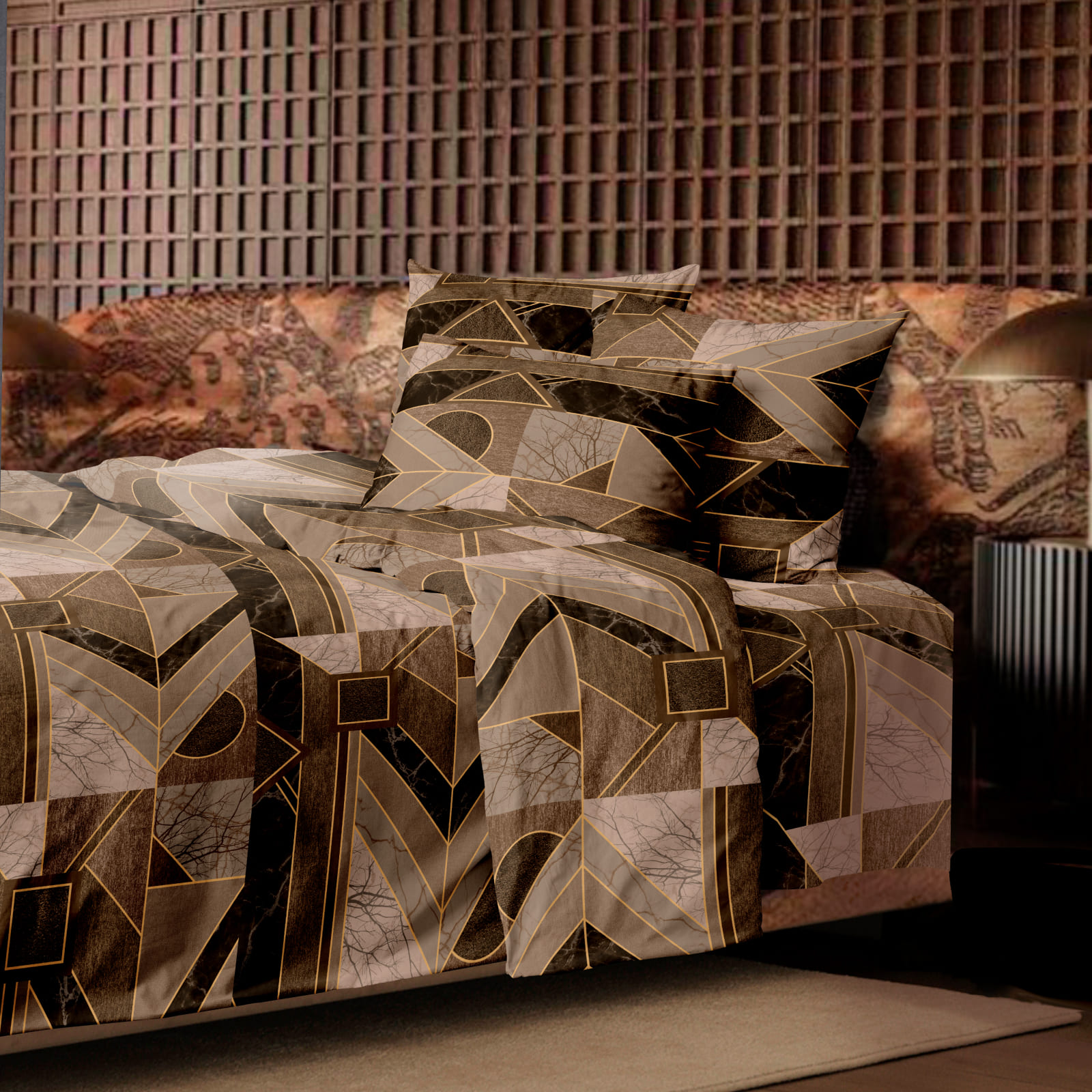 Бязь Премиум 220 см наб рис.72269-2 Нефрит - 3