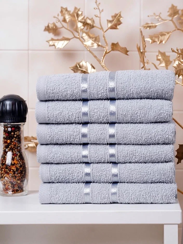 Полотенце махровое SH ORION 3112 серый САХ 1038 - 0