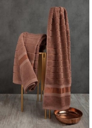 Полотенце махровое Elegans Коричневый - 0