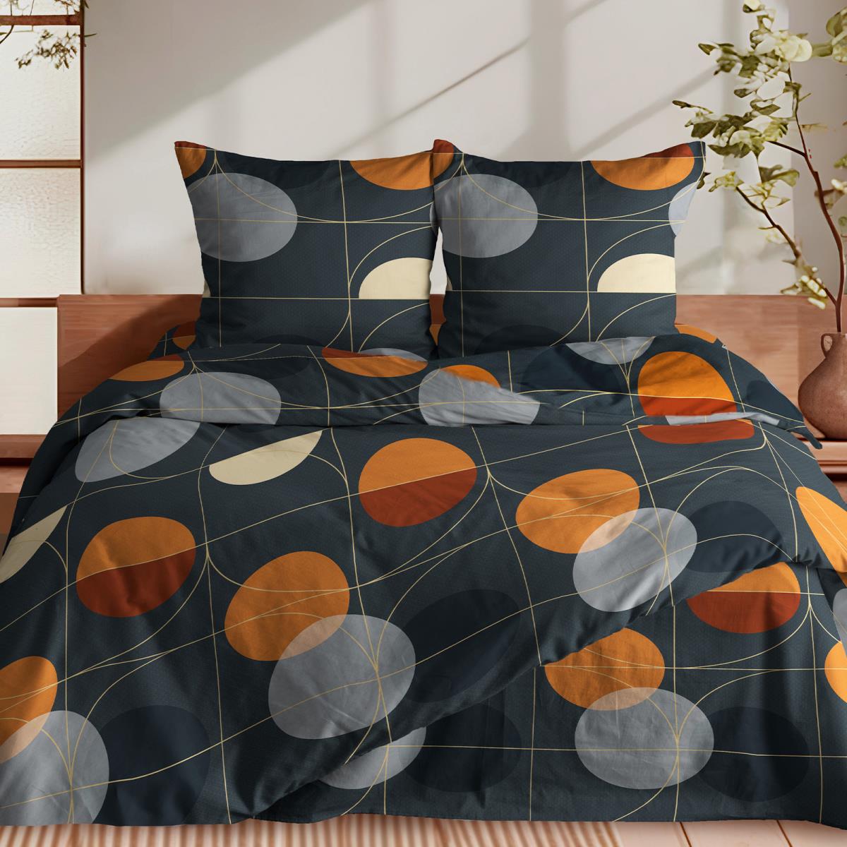 КПБ перкаль Fine Line рис.50200-1 Японика NEW. - 0