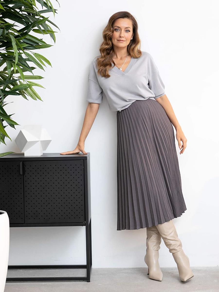 Джемпер жен BeGood - Будь Хорош! артикул SS23WK112 серый - 0