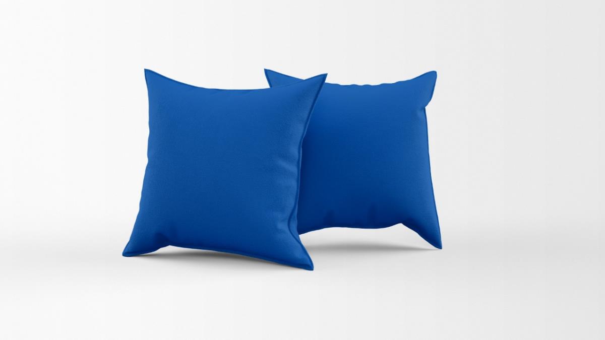 Наволочка трикотажная на молнии Fine Line синий - 1