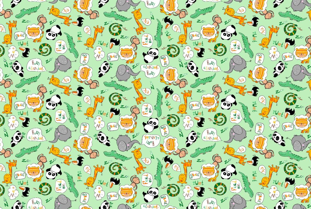 Ситец 95 см наб рис.21317-5 Жирафики - 0