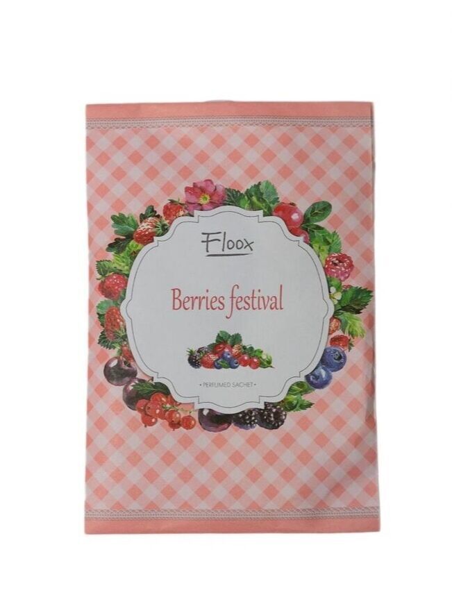 Саше ароматическое Floox Фестиваль ягод/Berries festival, аромат Ягодный - 0