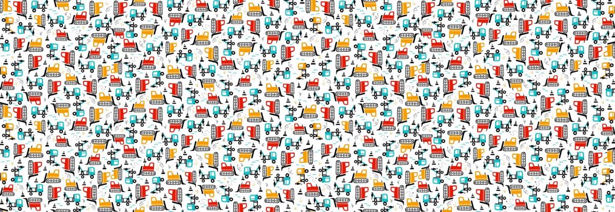 Ситец 95 см наб рис.29154-1 Трактор - 0