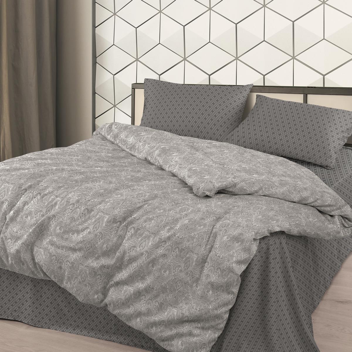 КПБ бязь WENGE рис.60007-1/6757-16 Edison - 0