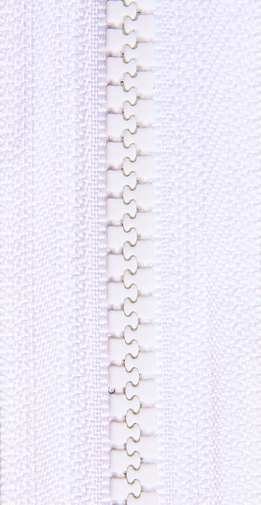 Молния рулонная Т8 № 101 белая - 0