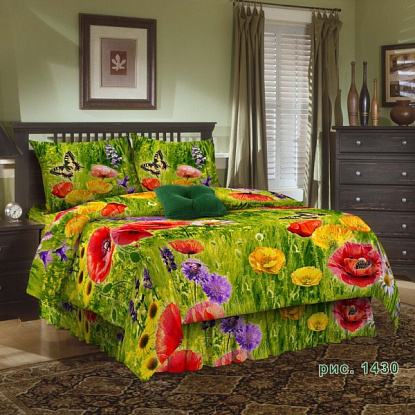 Бязь наб 125 г/мкв 150 см рис. 1430 арт26 - 0