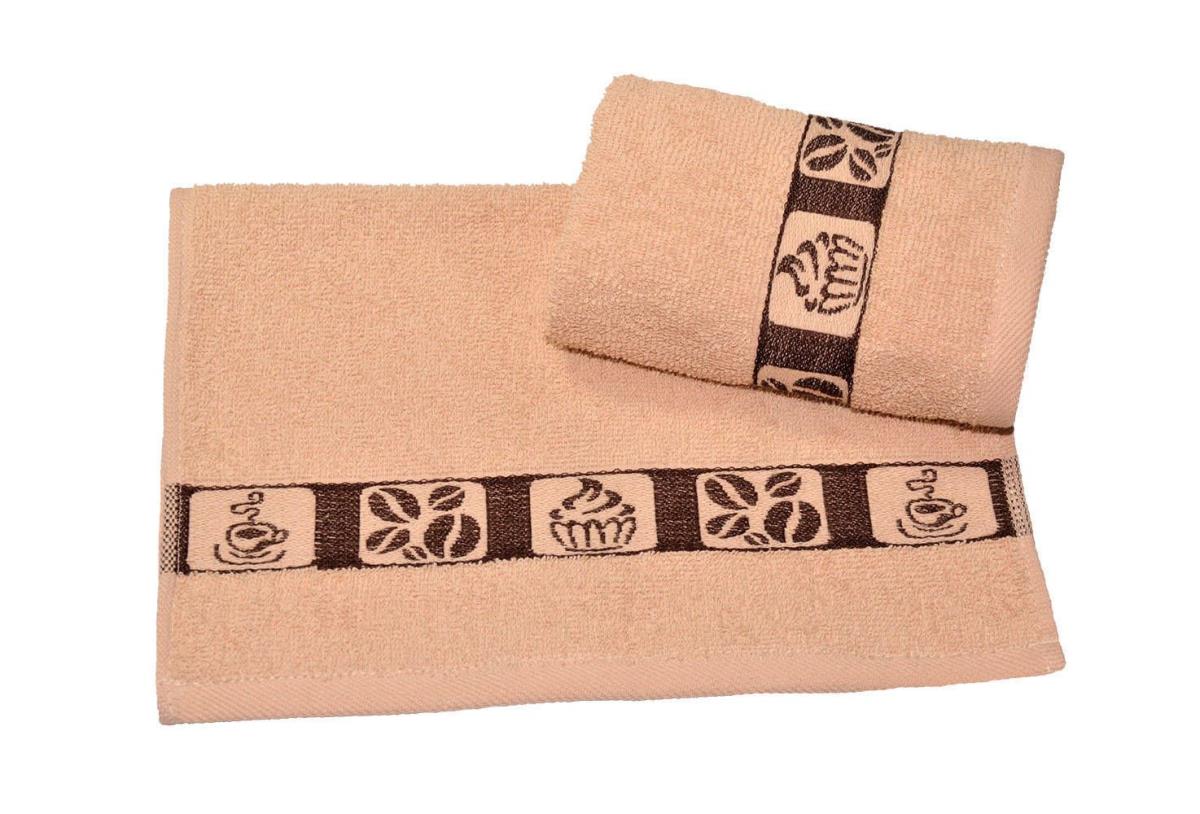 Полотенце махровое НФ Кофе - 0