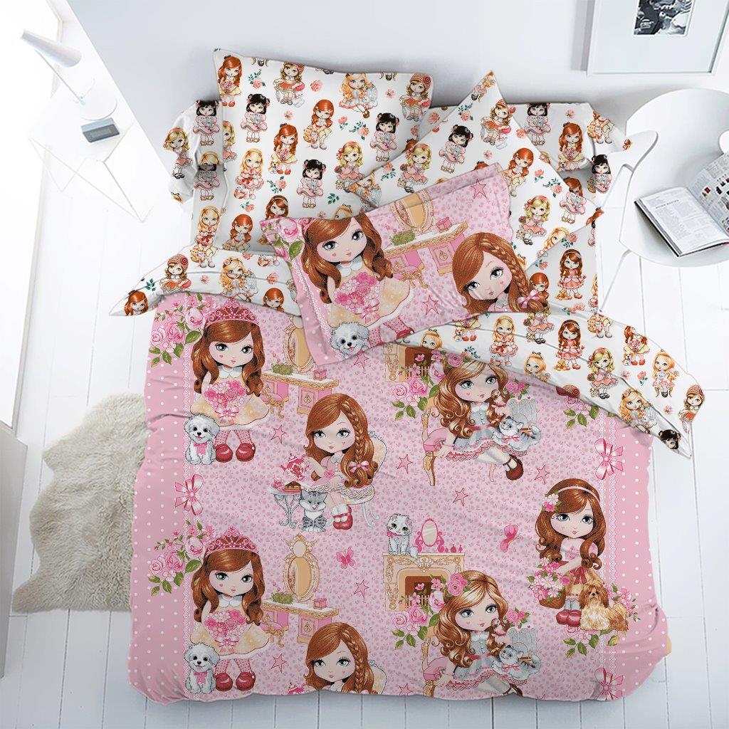 Бязь Премиум 150 см наб рис.13171-1 Куклы - 2