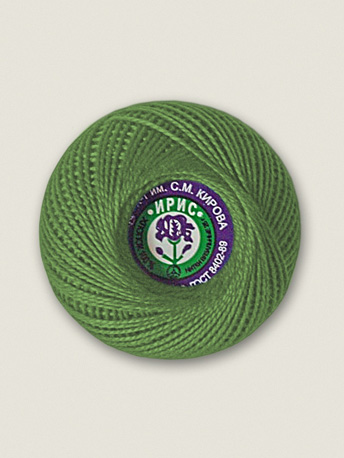 Нитки Ирис ц.3904 св-зеленые 