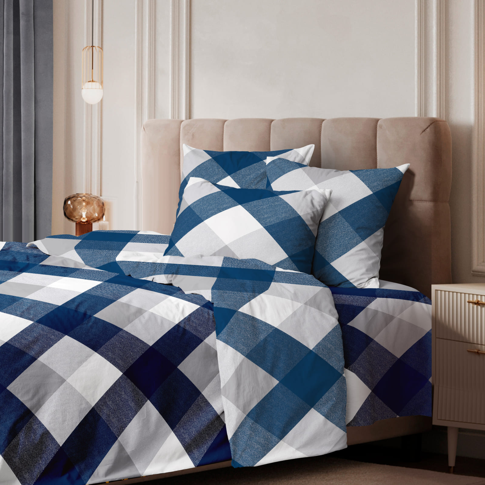 Перкаль 220 см наб рис.72264-1 Гео Велюр - 3