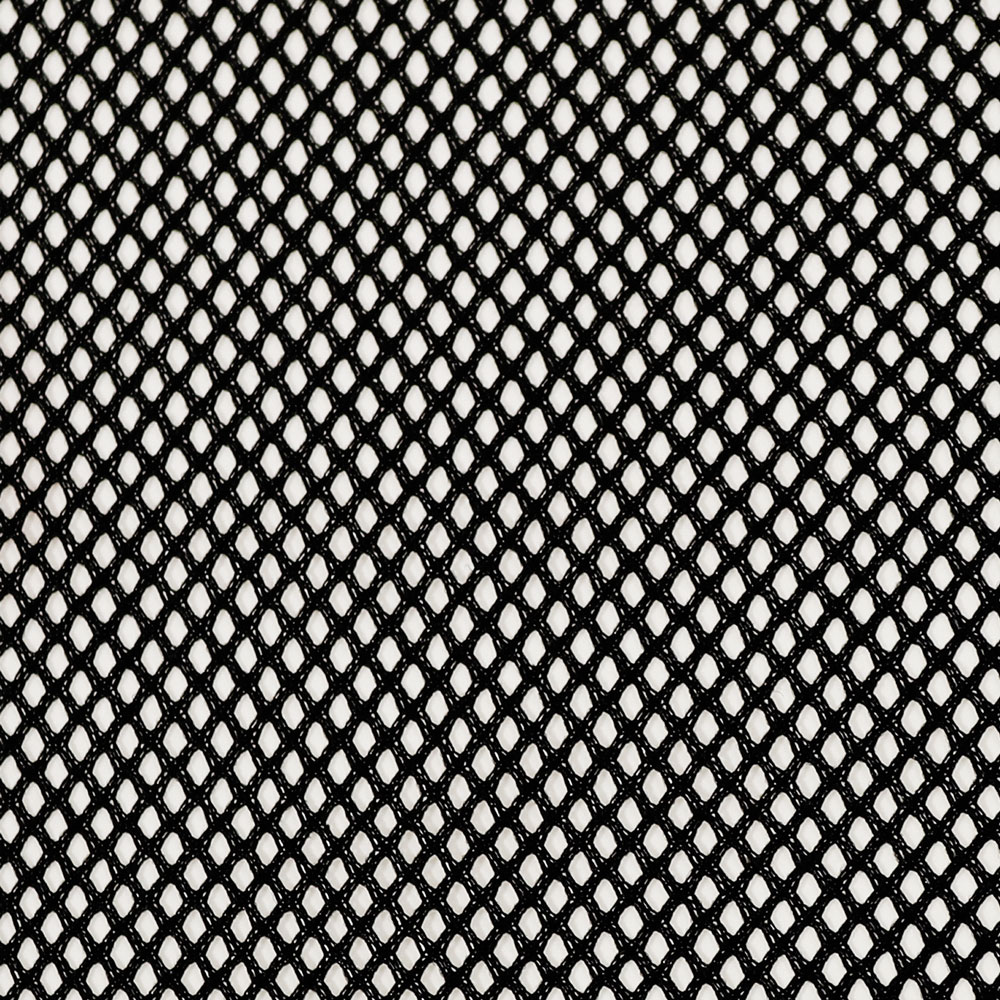 Сетка трикотажная черный - 0