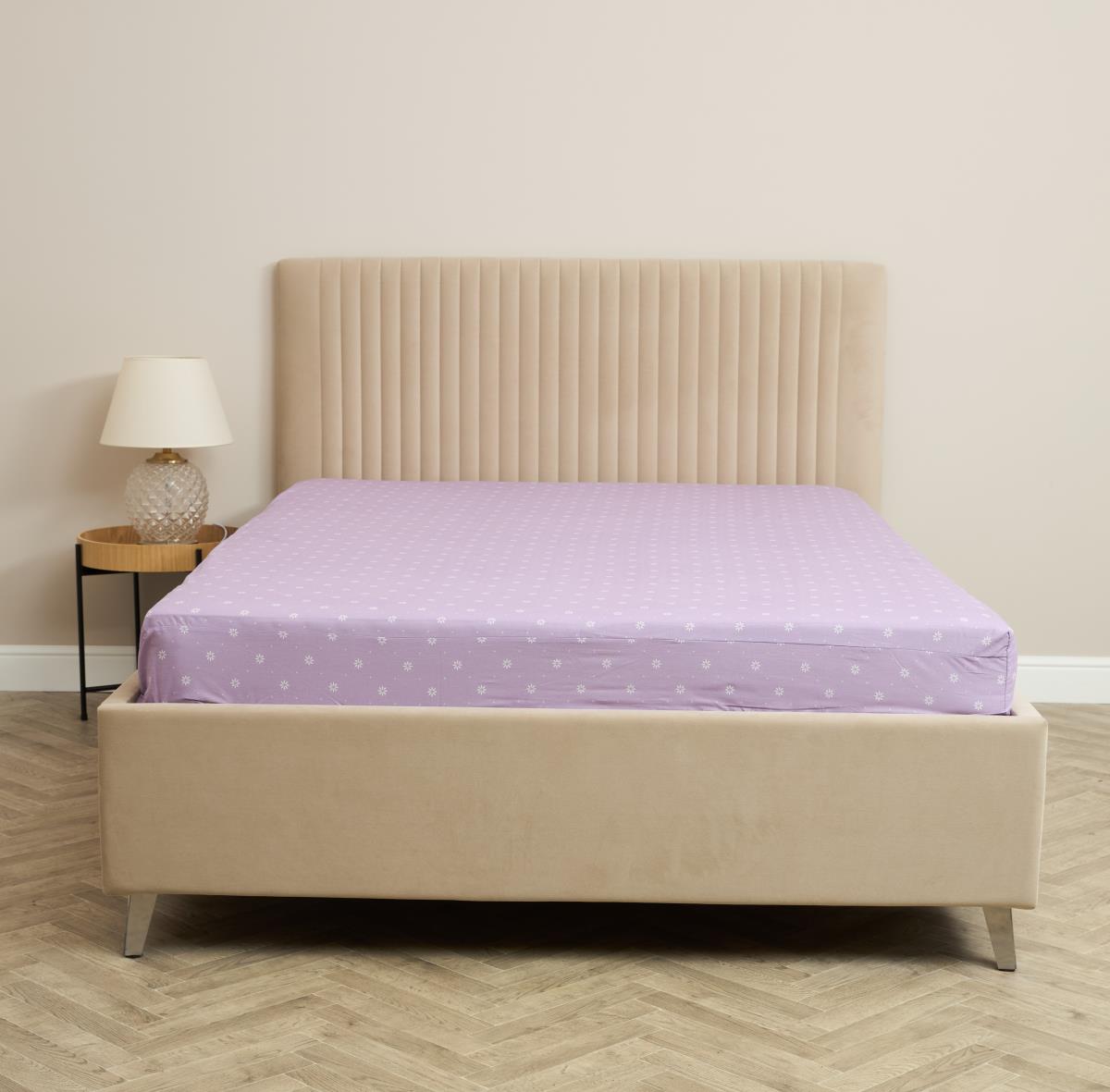 Простыня на резинке бязь 200х180х25 микс - 0