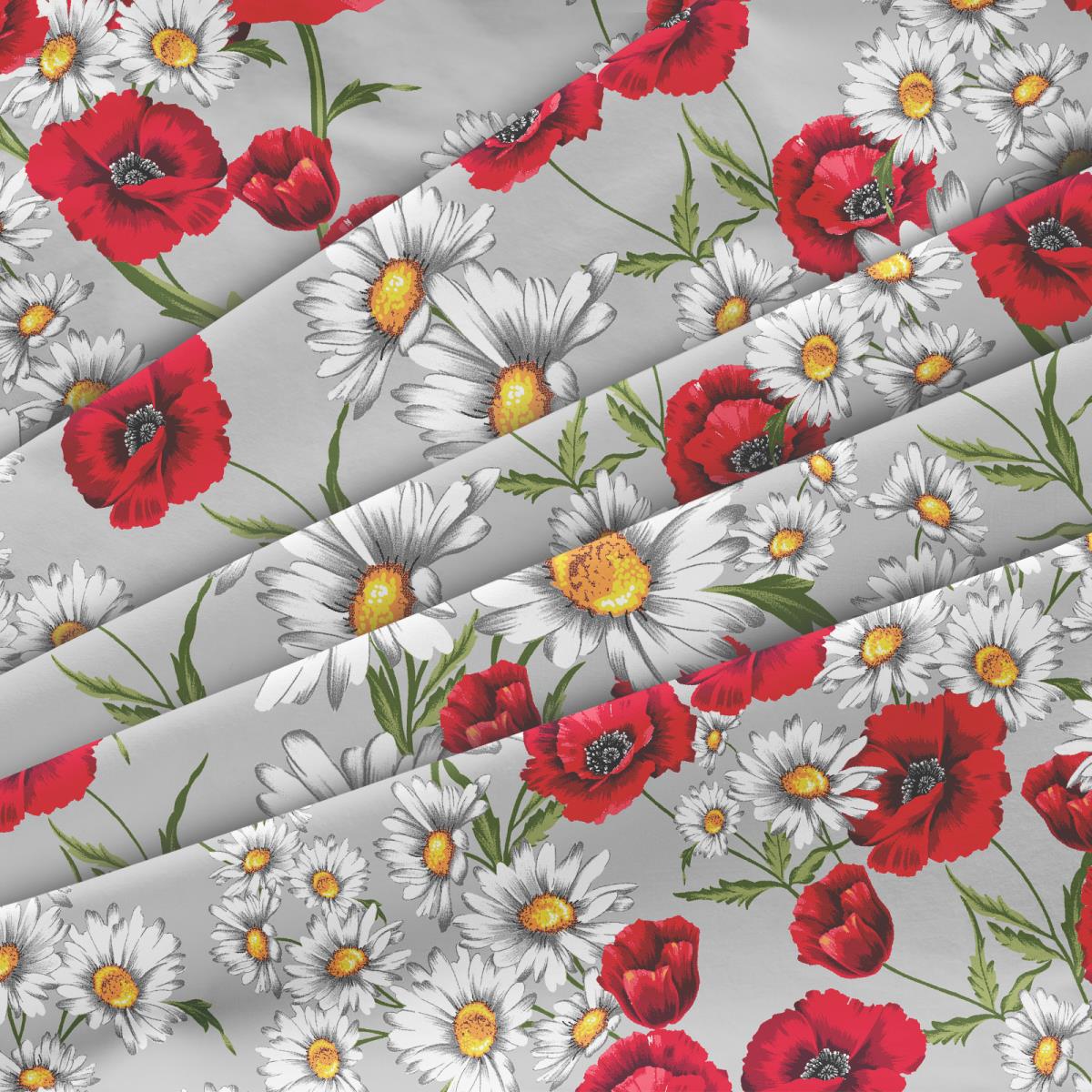 Бязь Премиум 220 см наб рис.50330-2 Эйрис серый (комп 974701) - 2