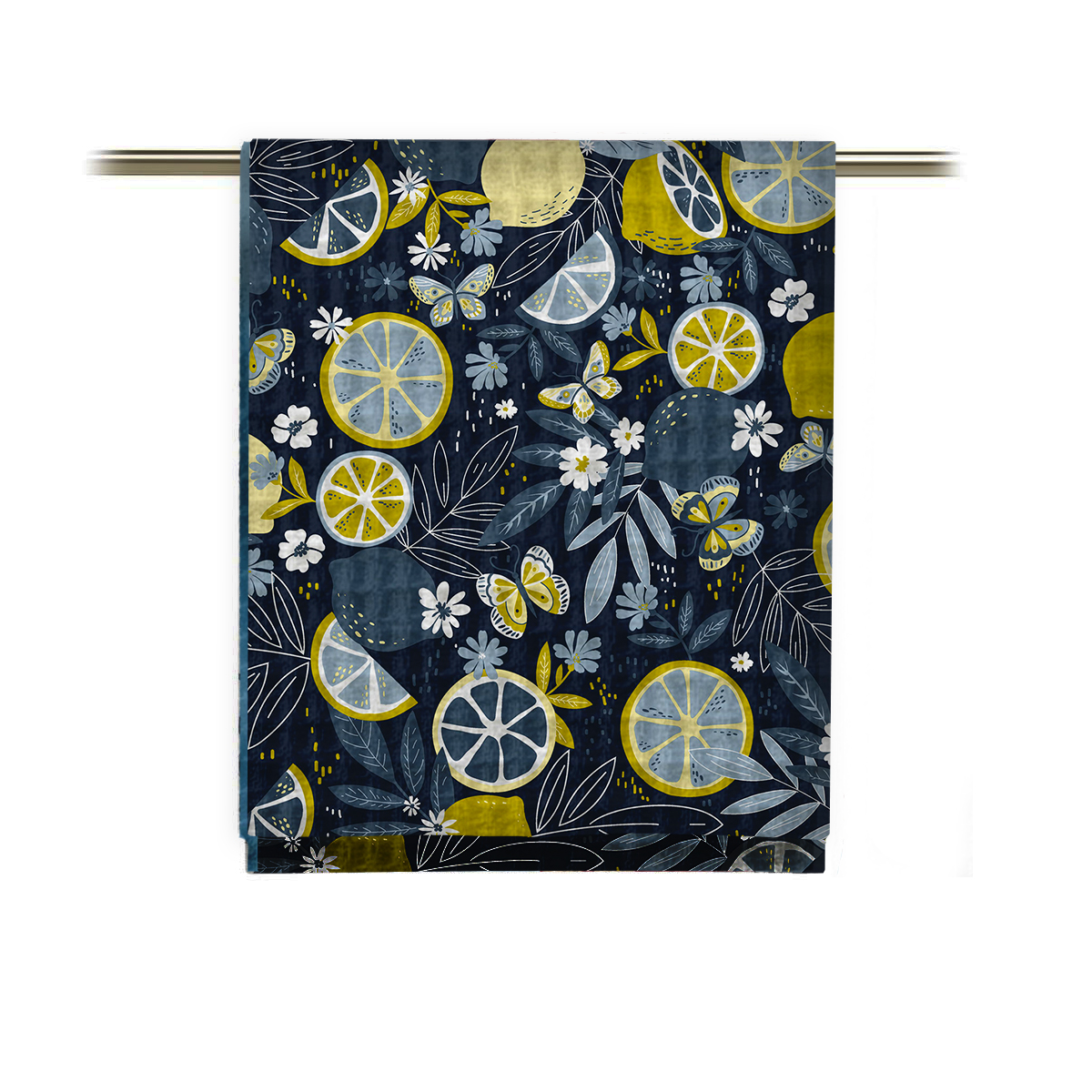 Комплект вафельных полотенец Fine Line рис.62073-1 Мохито - 0