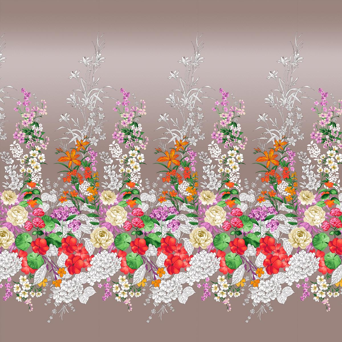 Бязь Премиум 220 см наб рис.7272-2 Шарлемон - 1