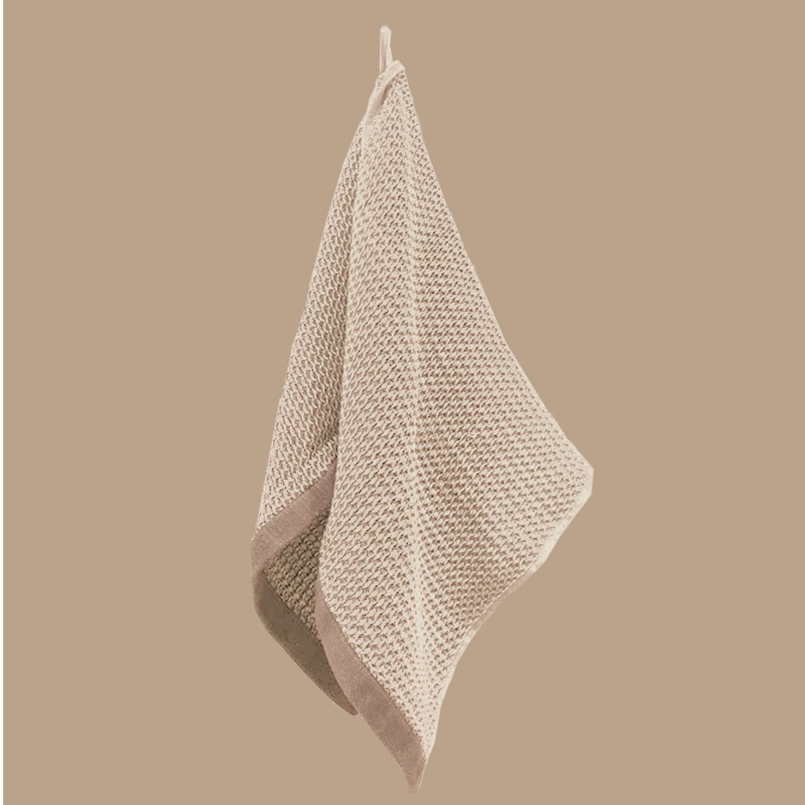 Полотенце вафельное LUMINARA FINE LINE, коллекция ELTON, бежевый - 0