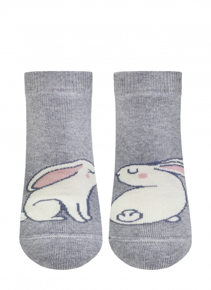 Носки жен. 1430 ARCTIC 387 серый меланж КСЗ - 0