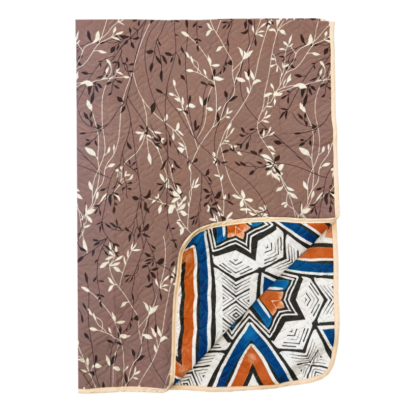 Покрывало двустороннее Комфорт Цветочное сплетение - 0