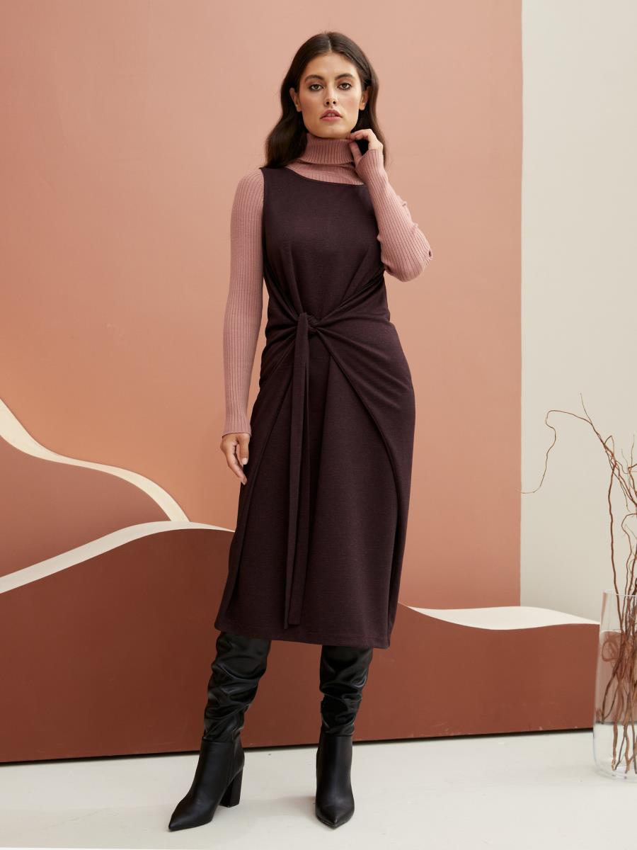 Сарафан жен Be Good AW20WJ180 черный виноград - 0
