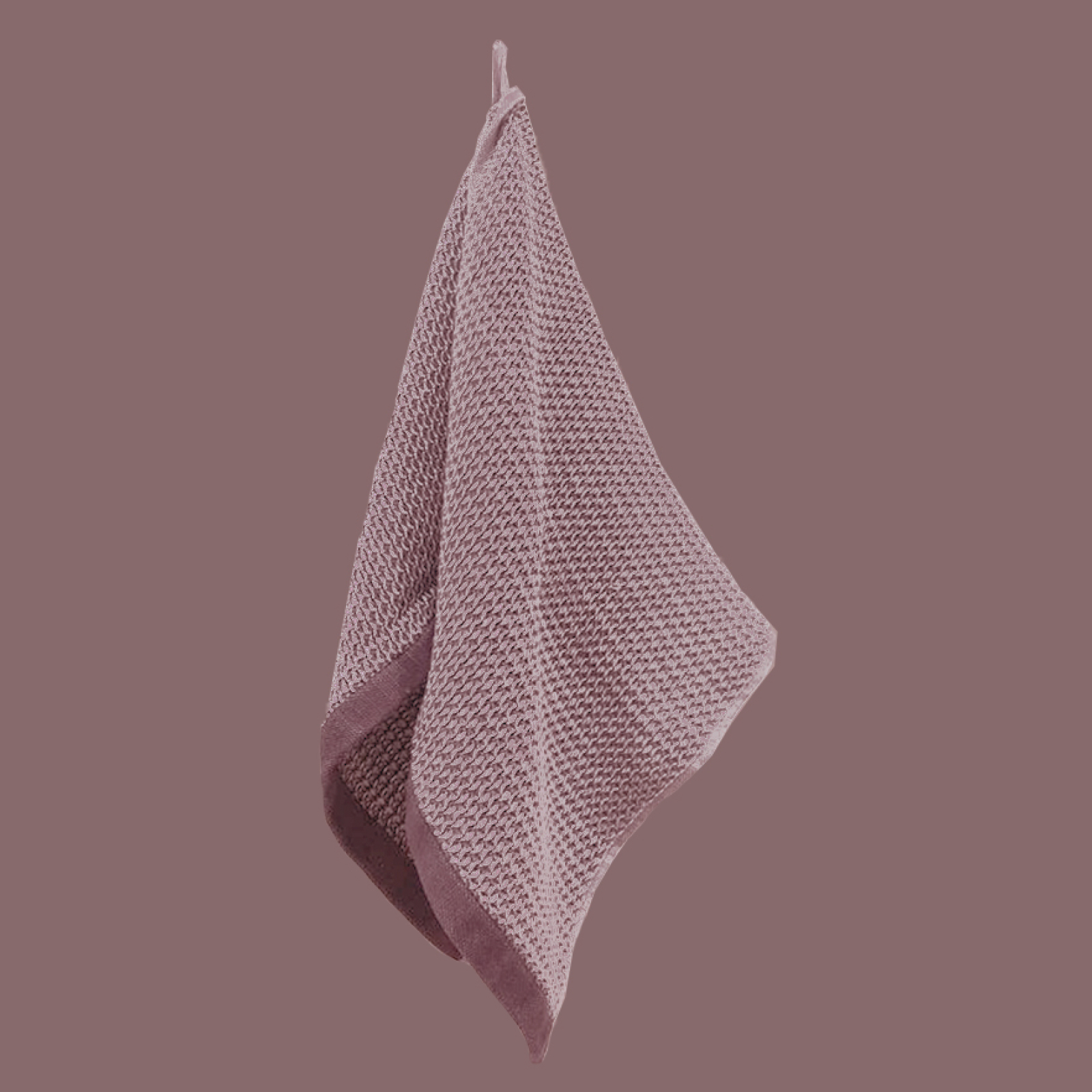Полотенце вафельное LUMINARA FINE LINE, коллекция ELTON, лиловый - 0