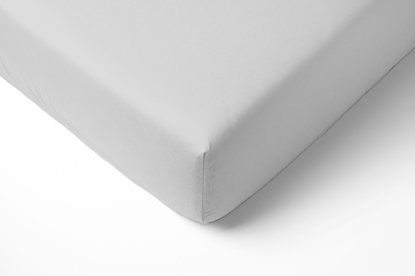 Простыня трикотажная на резинке Fine Line белый - 0