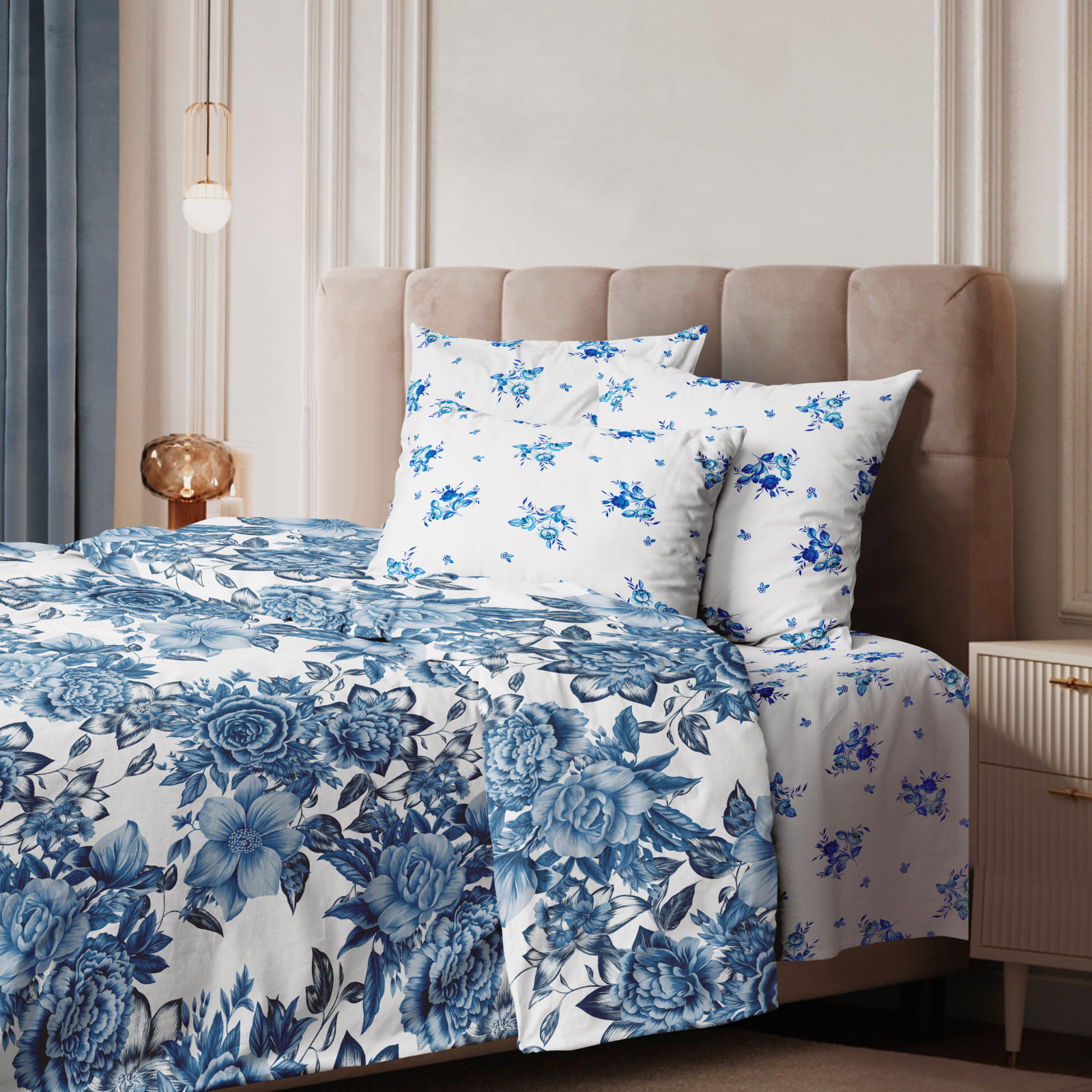 Бязь Премиум 220 см наб рис.72083-2 Глория - 3