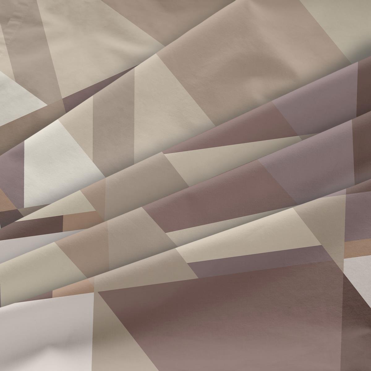 Бязь Премиум 220 см наб рис.50428-2 Игра света коричневый - 2